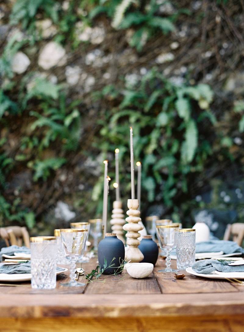 Organic tablescape