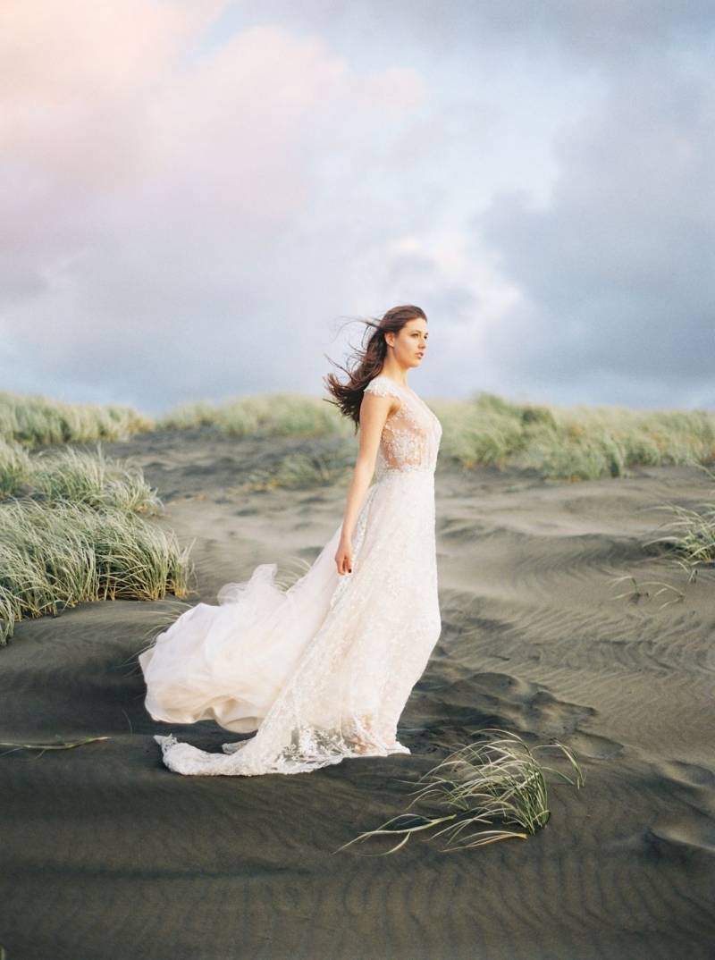 Vintage wedding gown