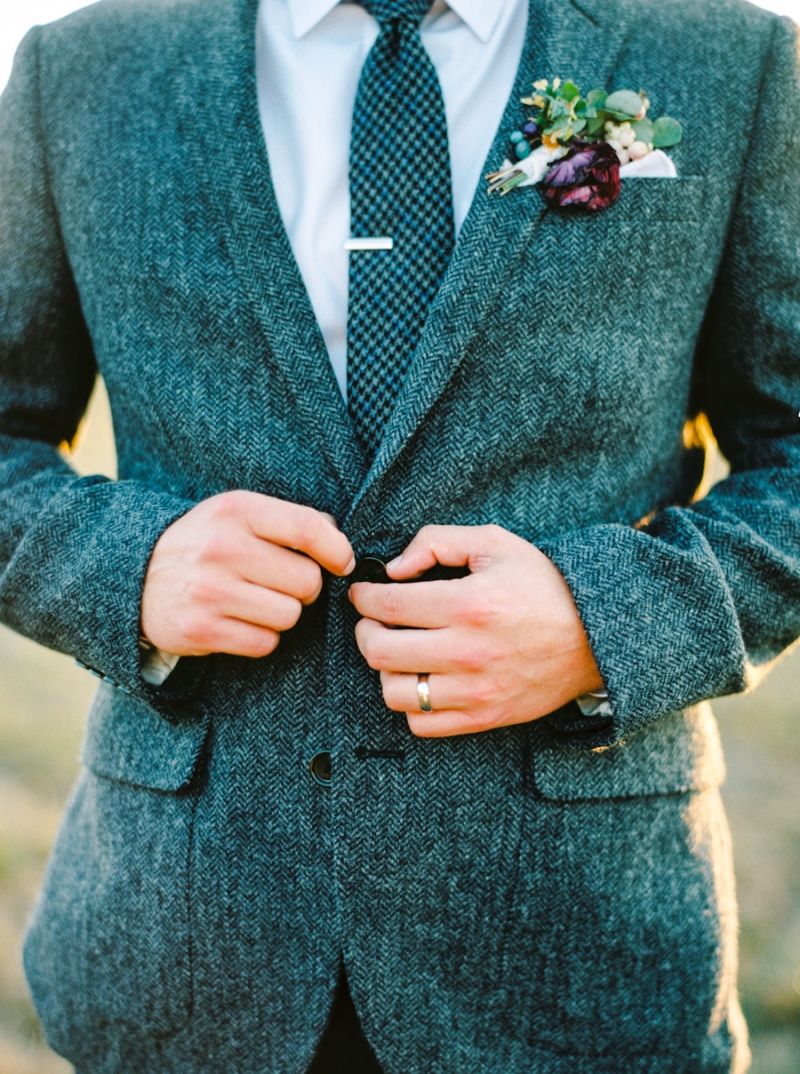 Grey suit