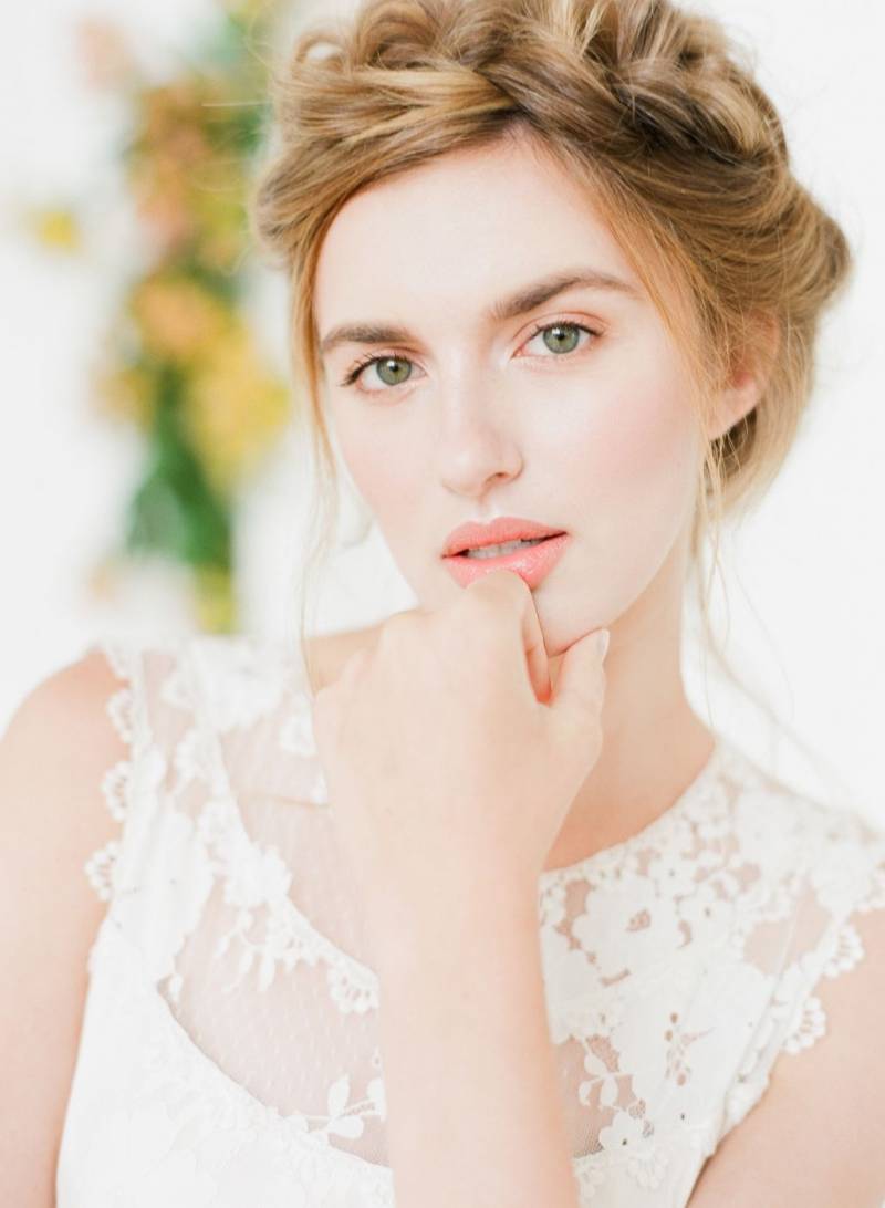 Natural bridal makeup