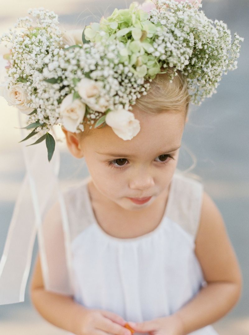 Flowergirl with floral crown