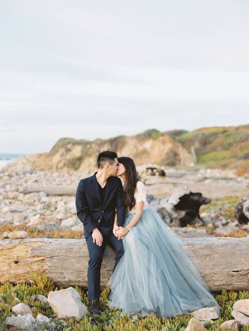 Beach engagement 