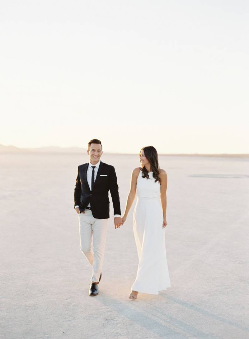 Couple in the desert