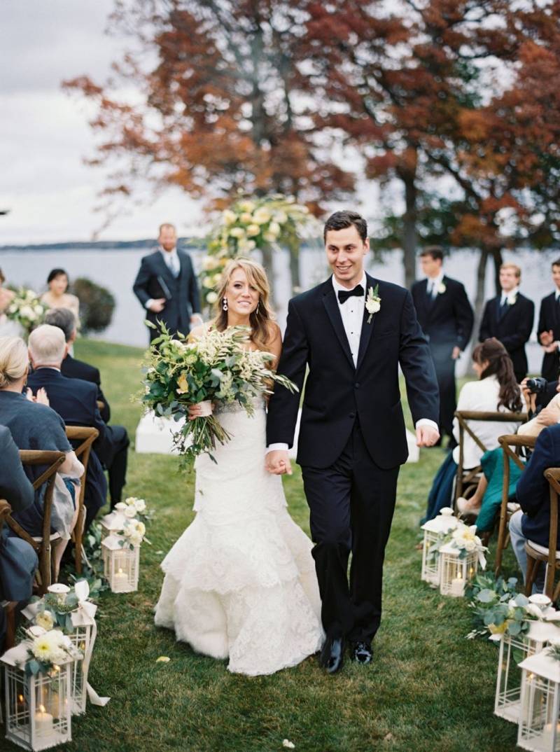 Bride and Groom recessional