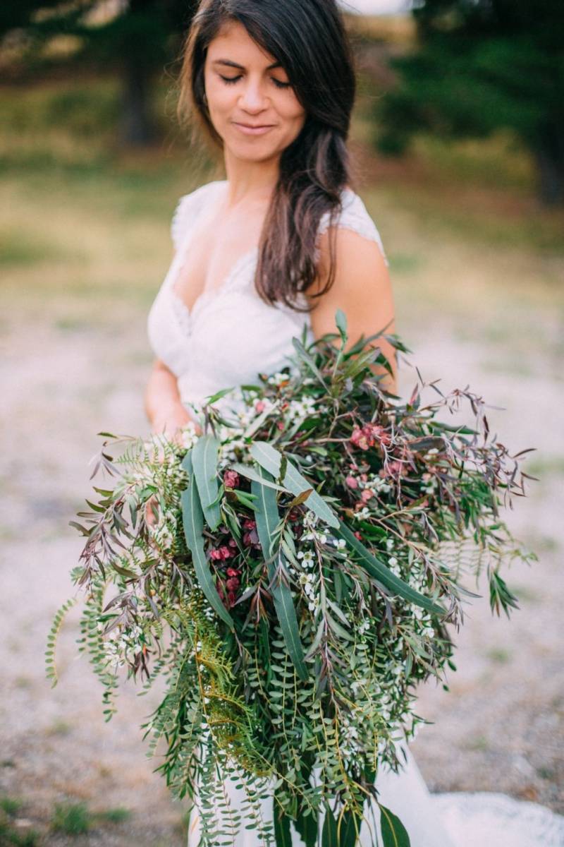 Wild bouquet with natives