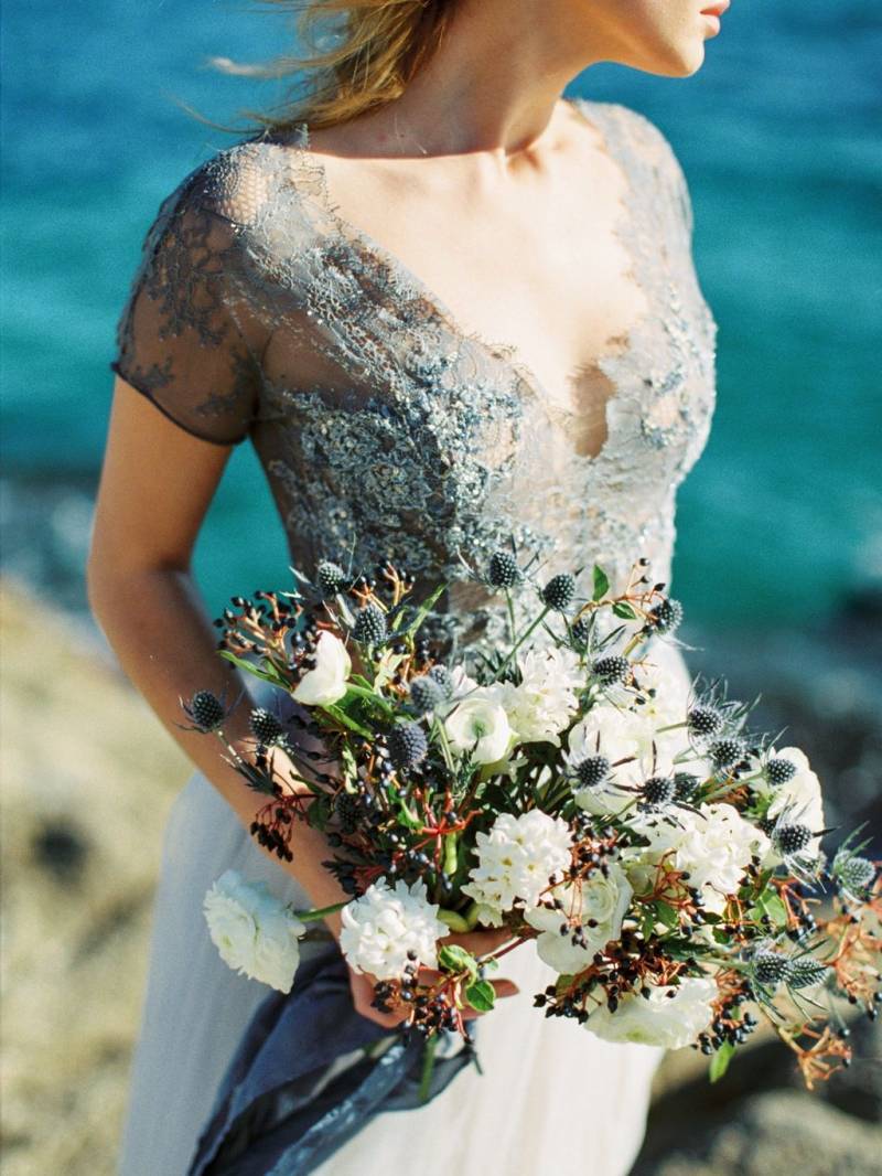 Thistle bouquet