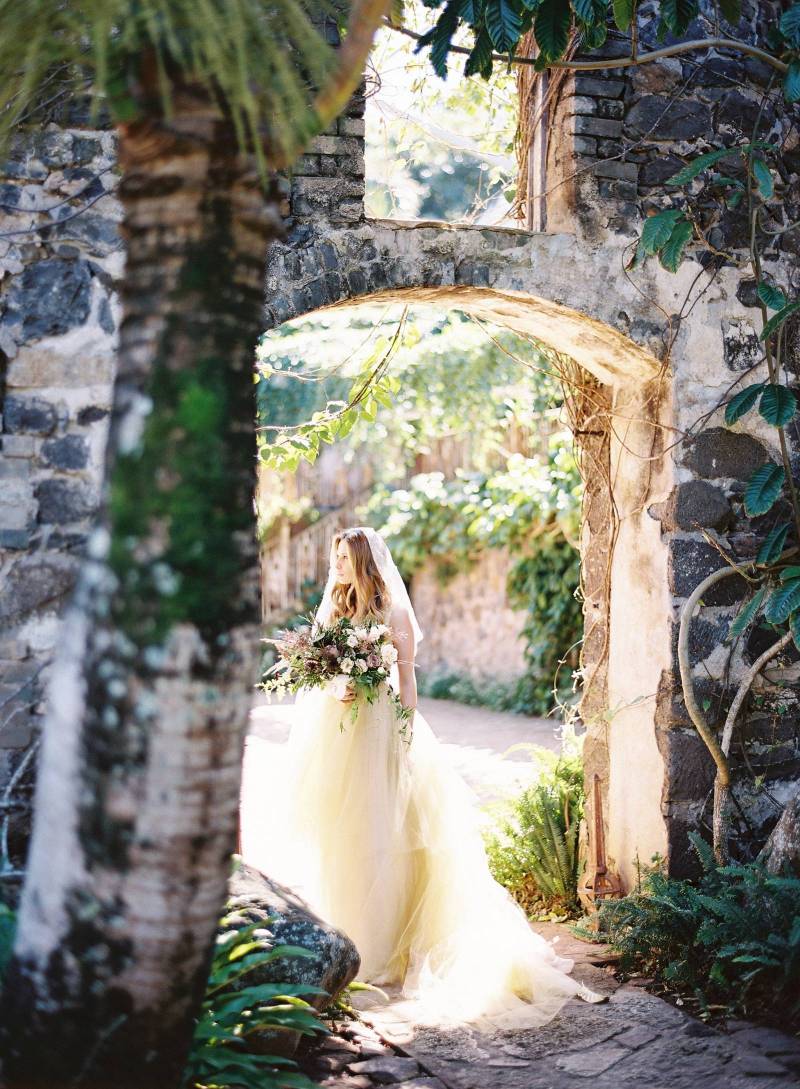 Lush Bridal Inspiration at Maui’s Haiku Mill