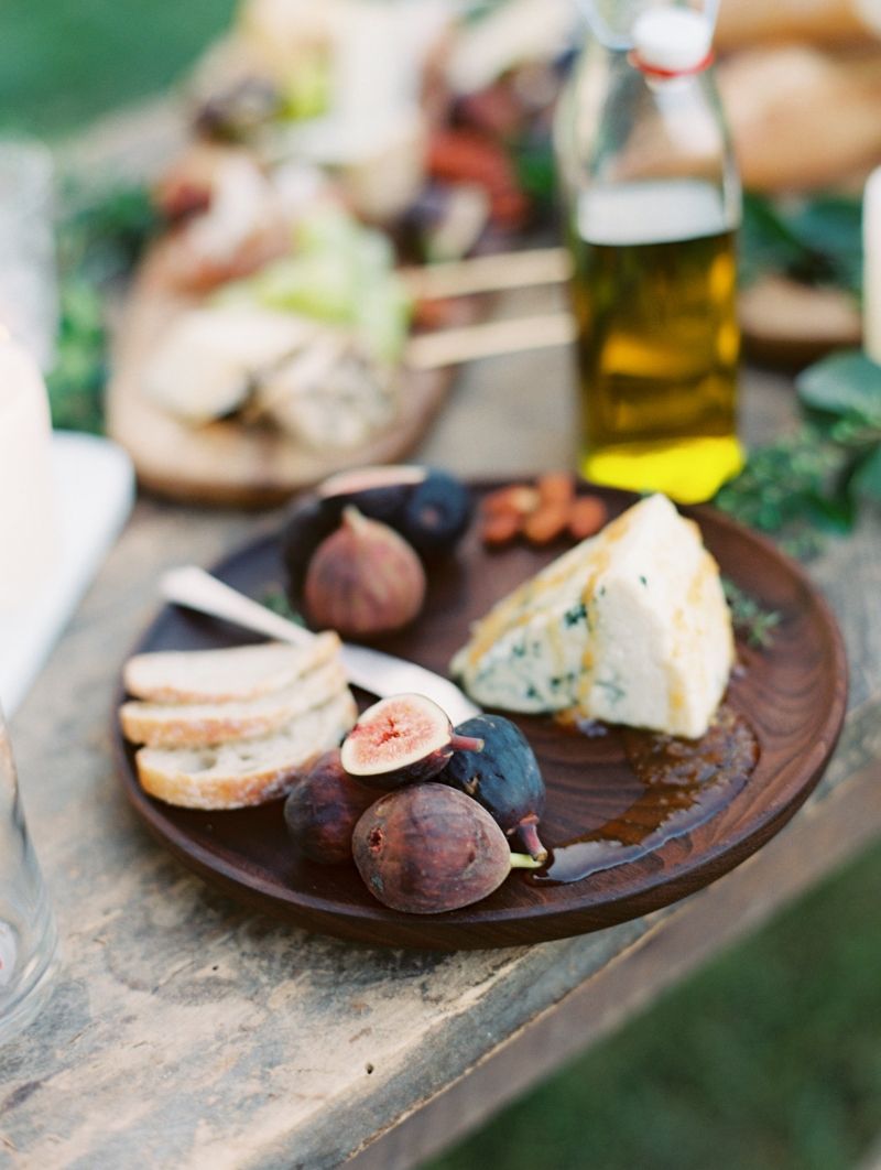 Cheese & fig platter