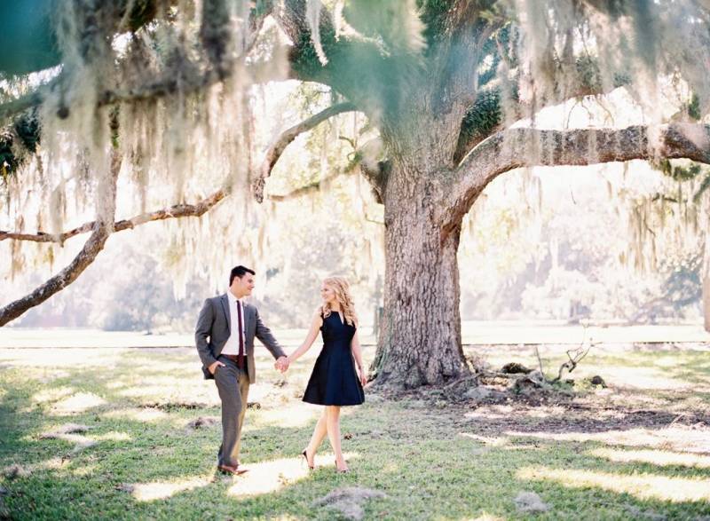 New Orleans City Park Engagement Photos