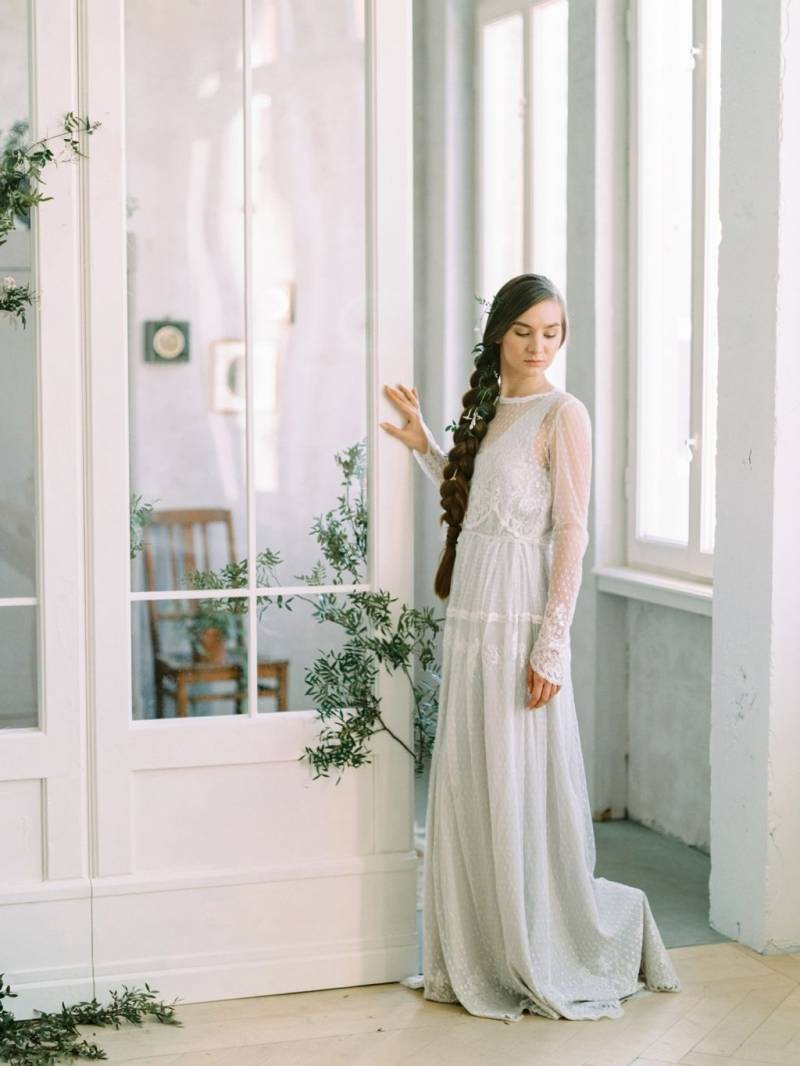 Pensive bride