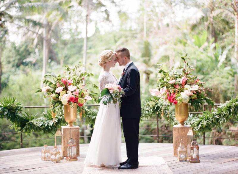 Tropical Elopement Inspiration in Bali