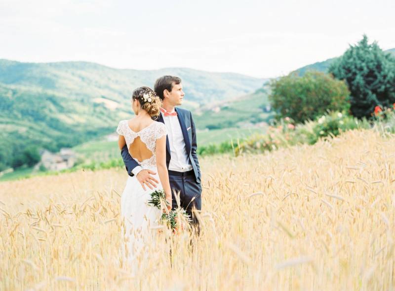 Wedding Celebration at a Family Chateau in France