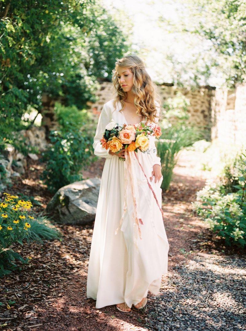 Idyllic early morning Bridal Preparation