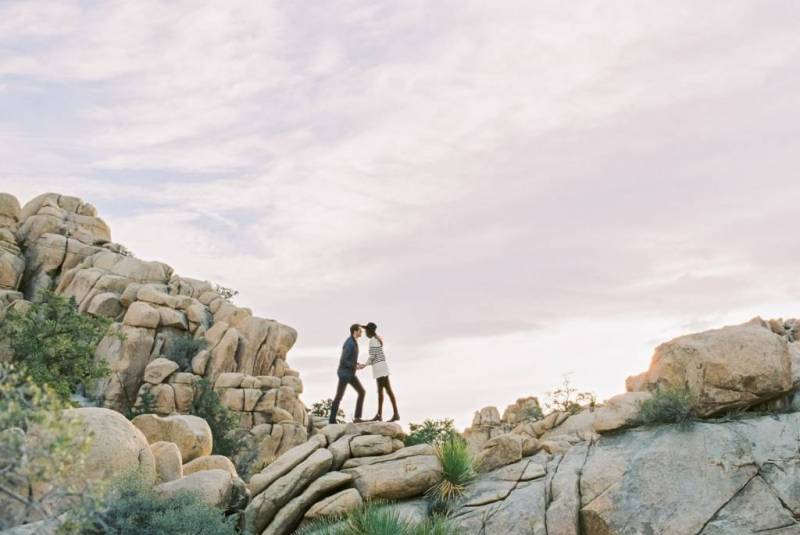 Stunning Joshua Tree Engagement Shoot