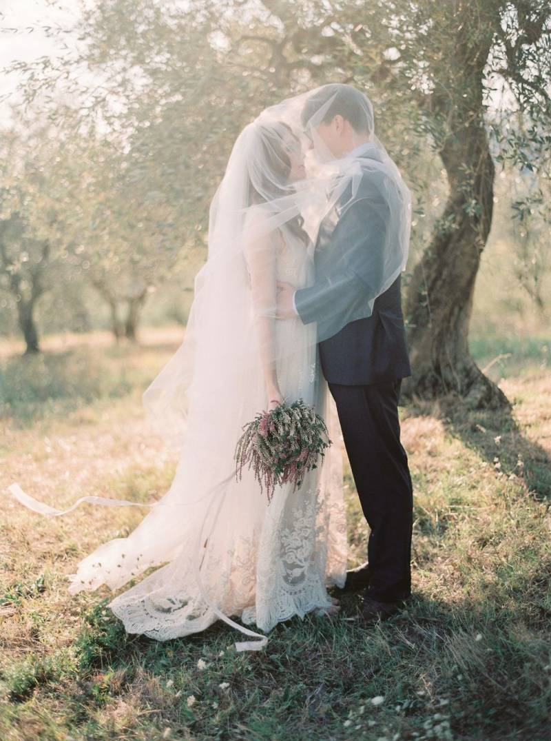 Elegant & Organic Tuscan Wedding