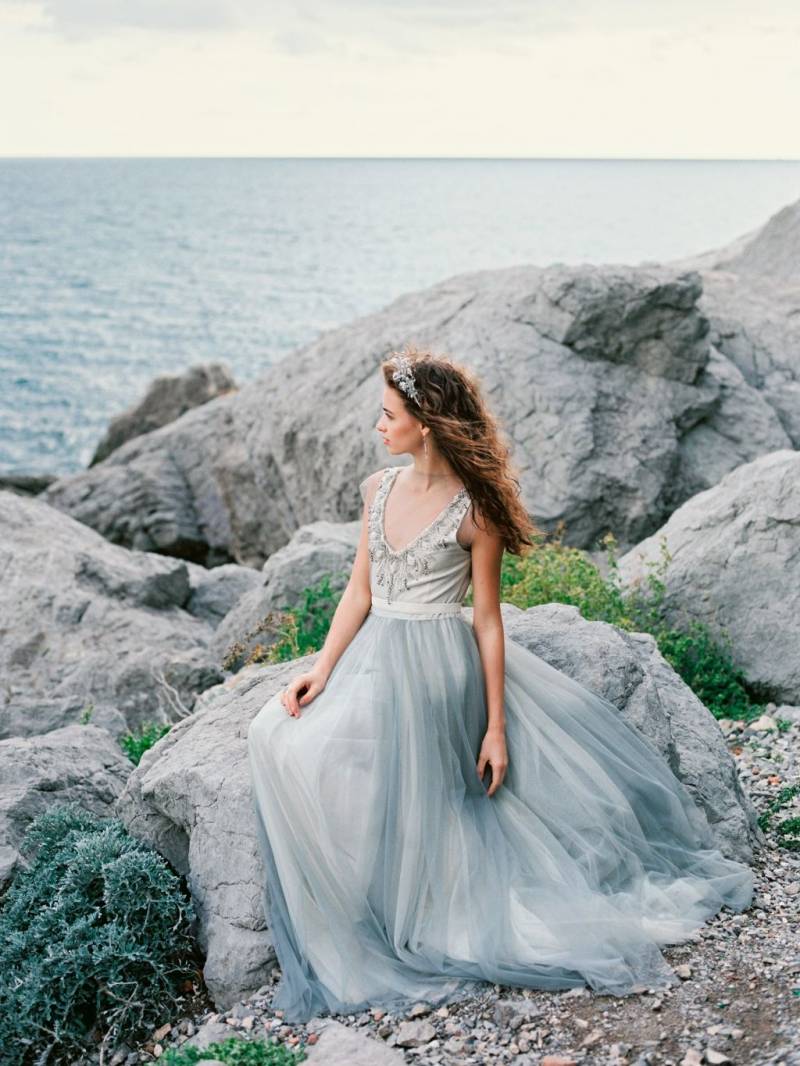 Grey & Dusty Blue Wedding Inspiration