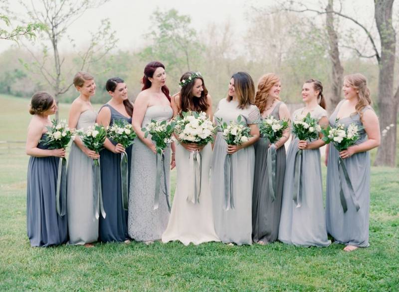 Maryland Plantation wedding in shades of Blue