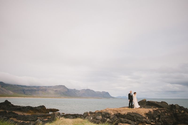 Moody & romantic Iceland Wedding