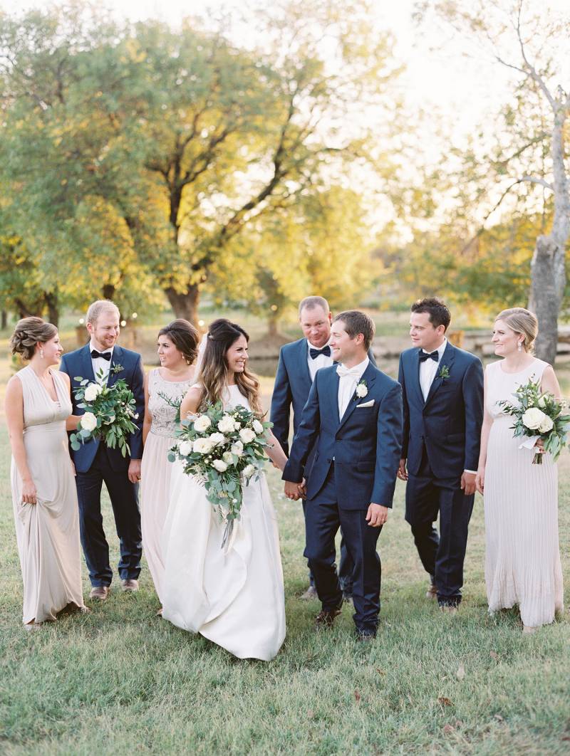 Intimate family focused Texas Wedding