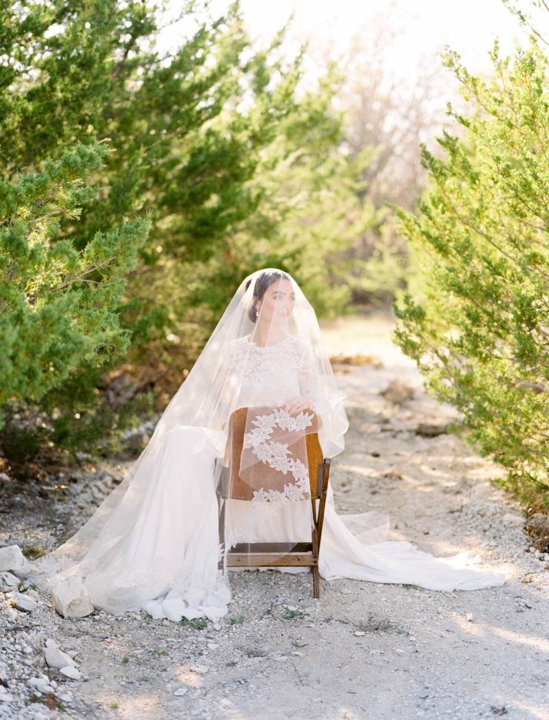 Elegant Bridal Inspiration with a rustic touch