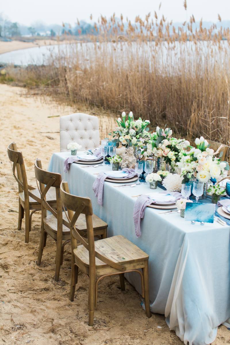 Elegant seaside wedding ideas