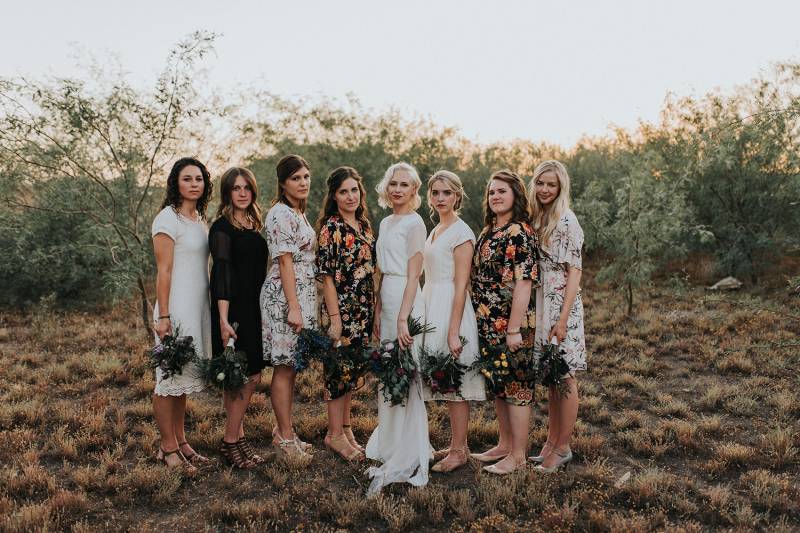 Arizona Wedding inspired by the art of Matisse