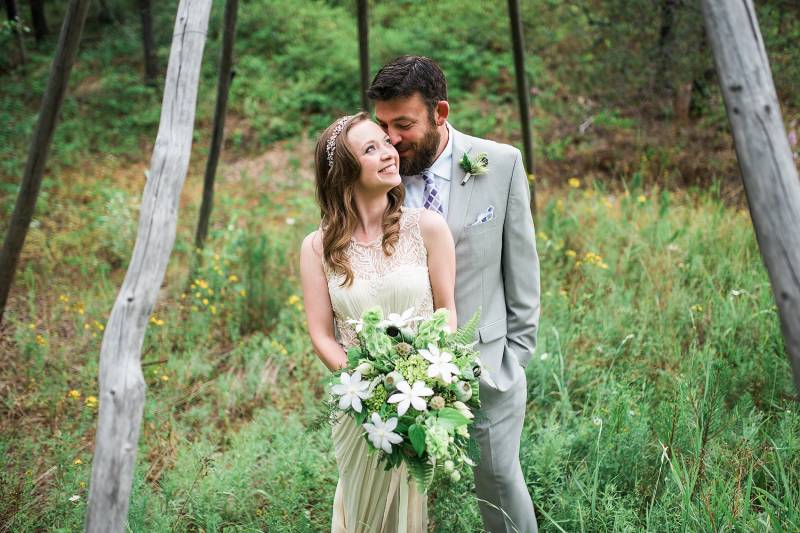 Beautiful elegant and rustic Mountain Wedding