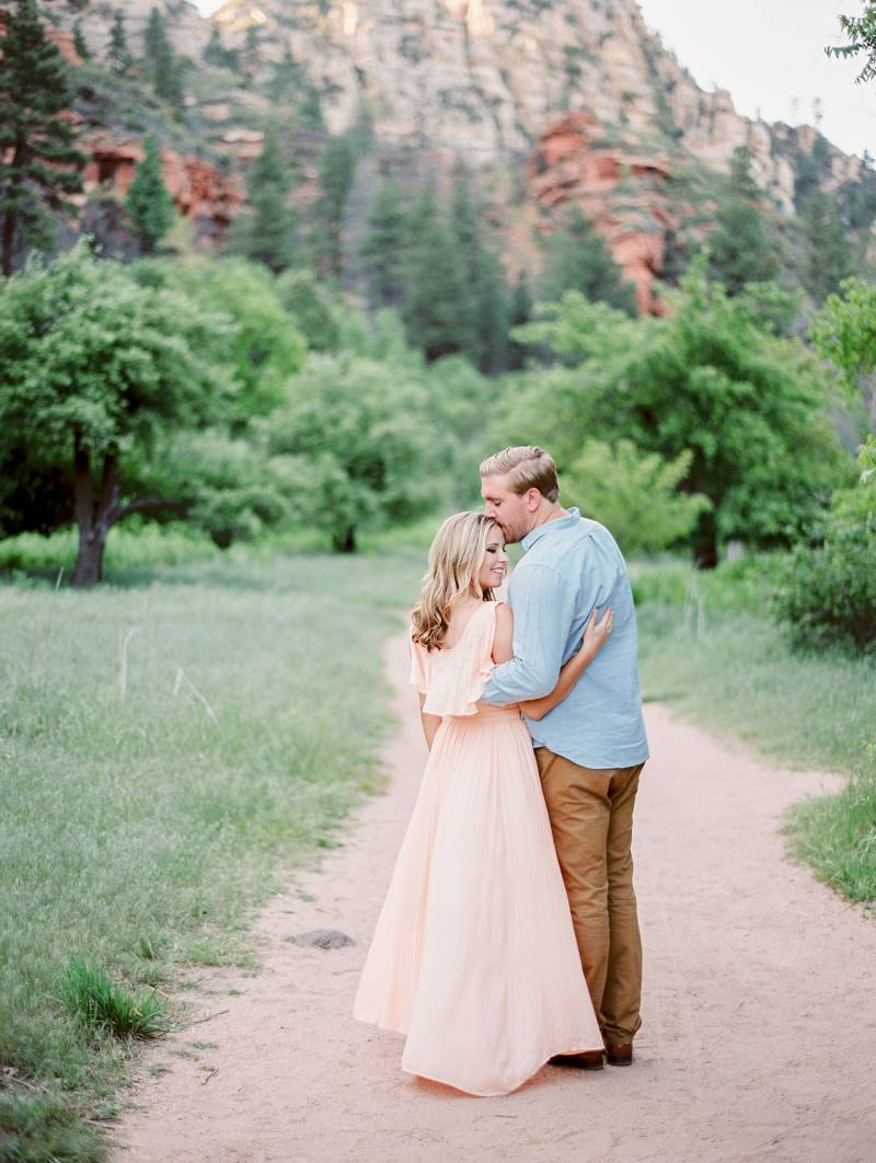 Nature inspired engagement in Sedona, Arizona