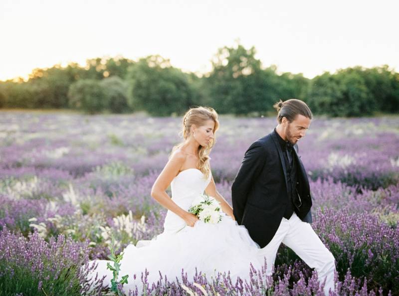 Stunningly romantic Provence Wedding