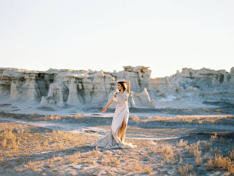 Sultry bridal inspiration in New Mexico