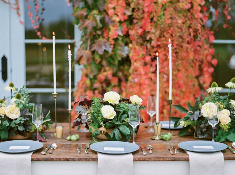 Stunning fall wedding inspiration at a winery