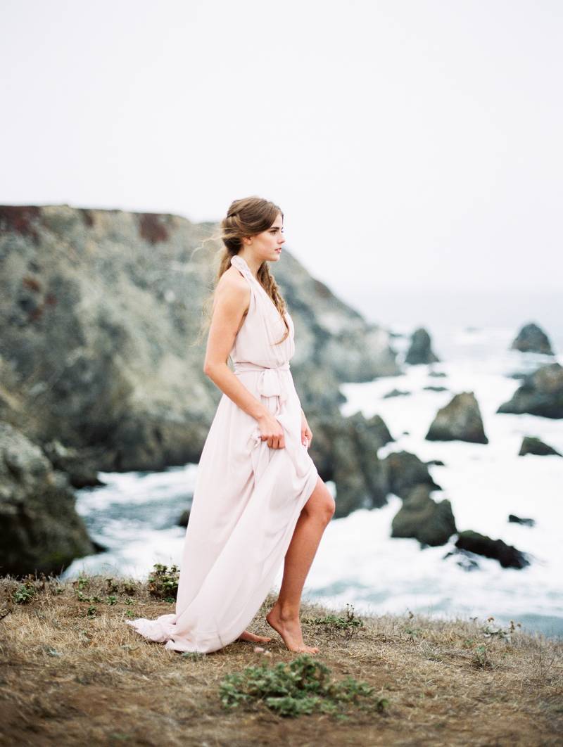 Coastal Wedding Ideas in a muted colour palette