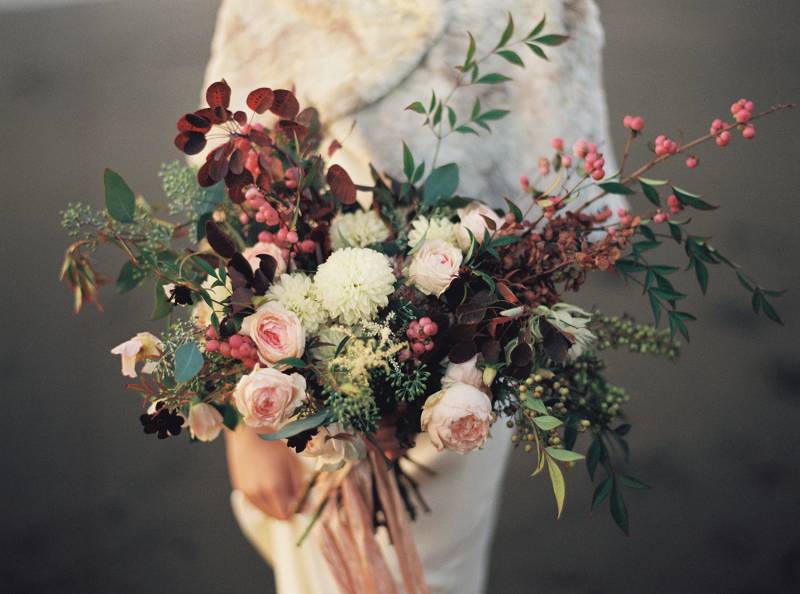 Strikingly beautiful bridals on the California Coast