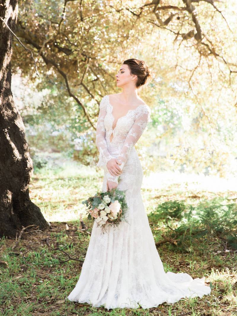 Sunrise bridal shoot with stunning couture wedding gowns