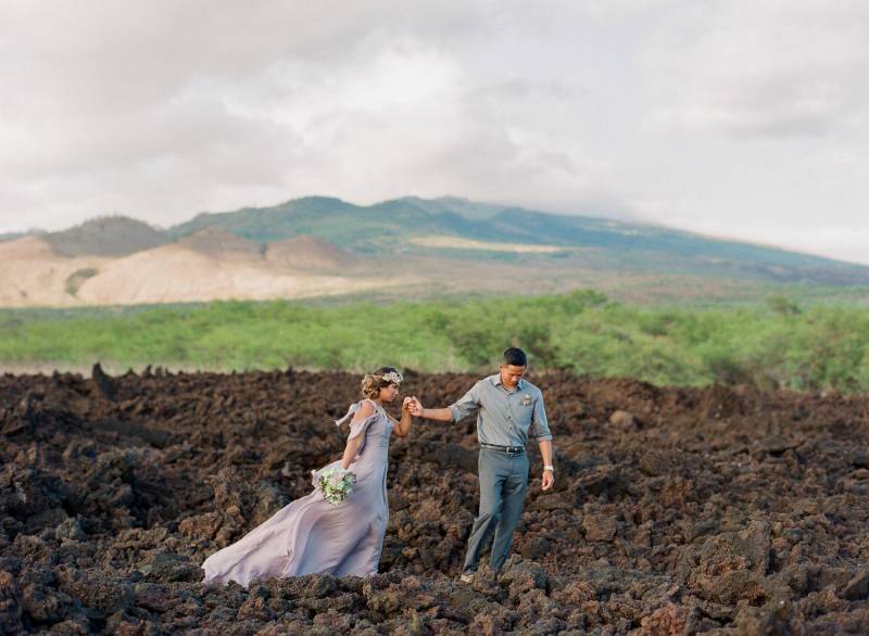 Landscape inspired Maui Elopement inspiration