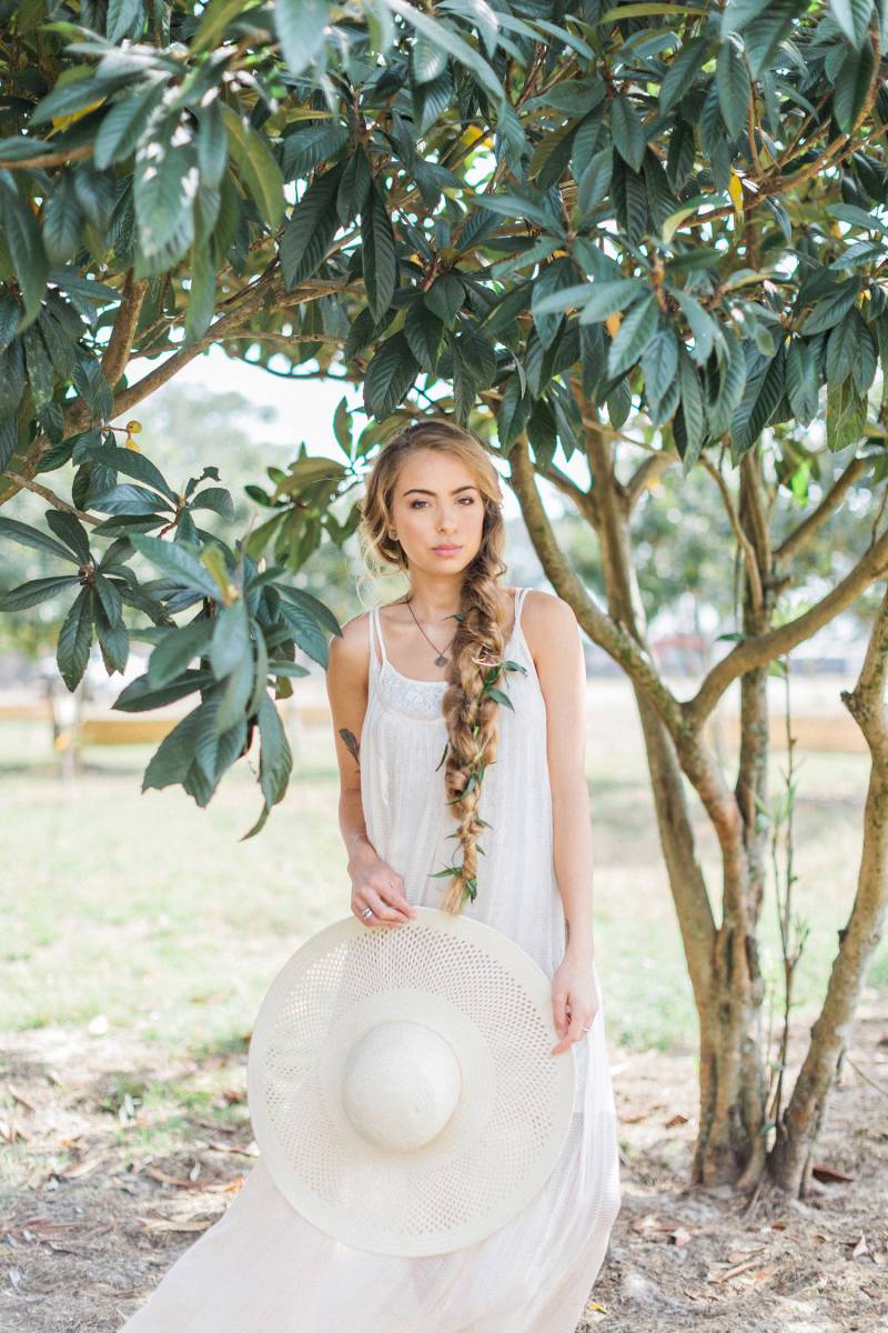 Organic down-to-earth Bridal Style