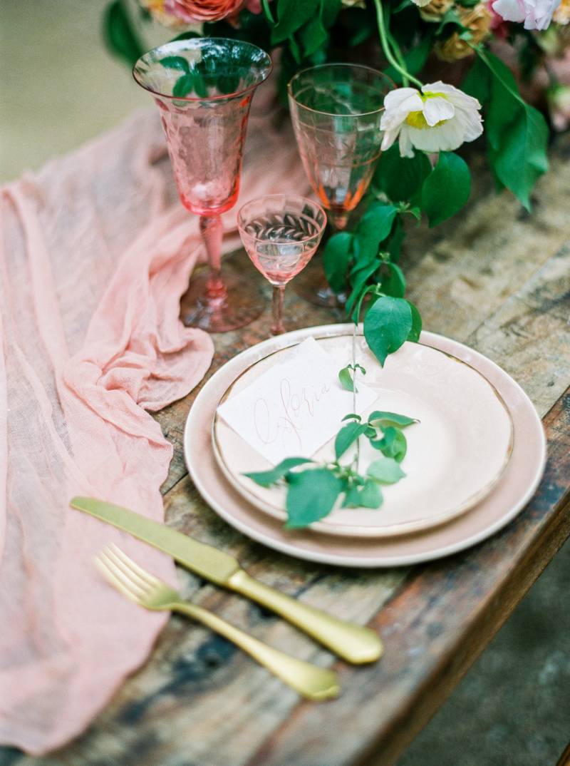 Romantic Rose & Sienna Wedding Ideas