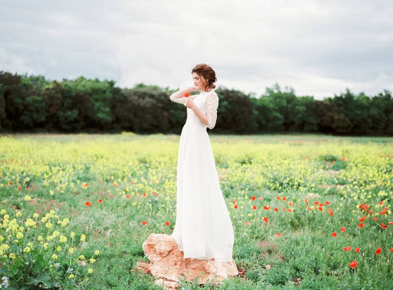 Wild & carefree Provence bridal inspiration