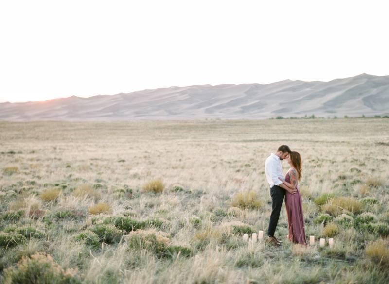 Gorgeous Colorado Engagement Session in the Sand Dunes