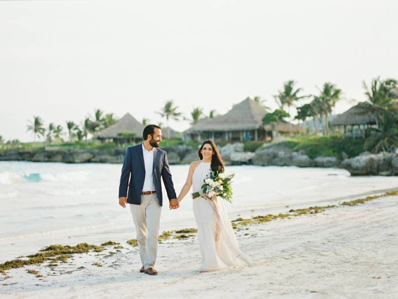 Simple & organic Vow Renewal in the Dominican Republic