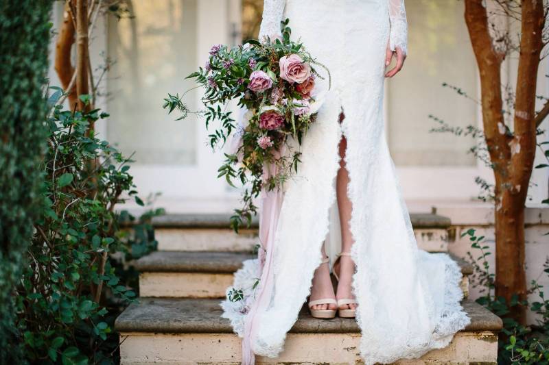 Moody & romantic garden bridal inspiration from Sydney