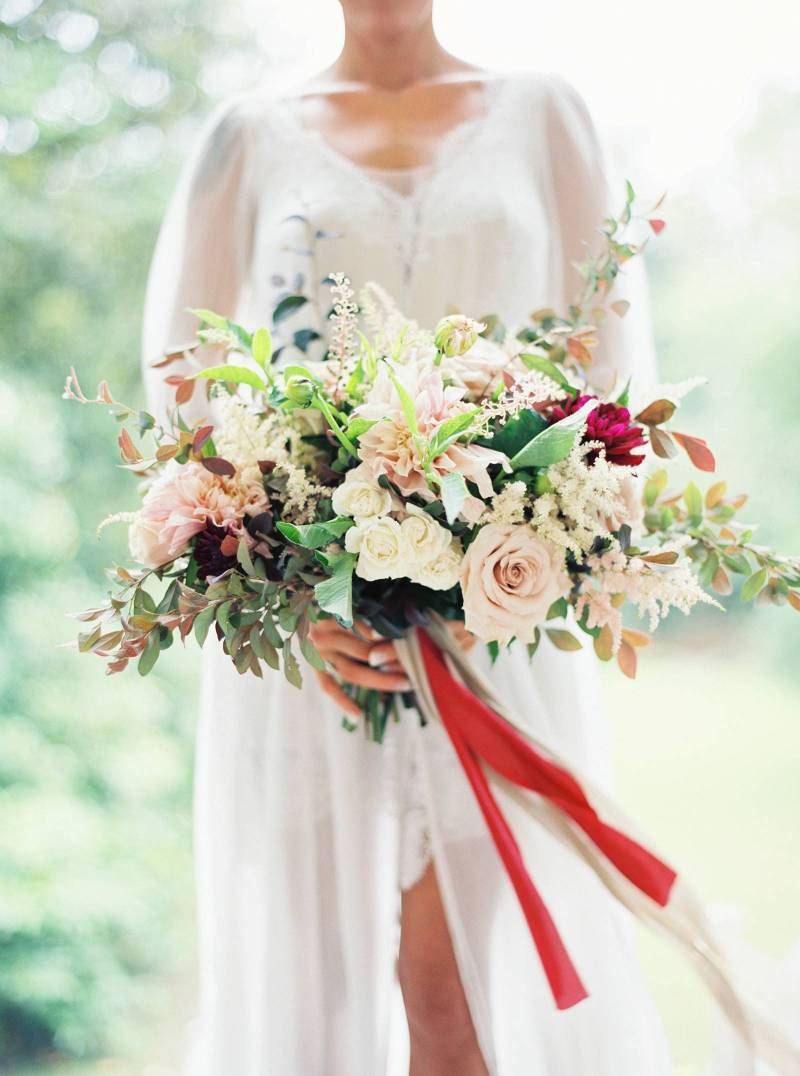 Introspective bridal editorial inspired by Madame Bovary