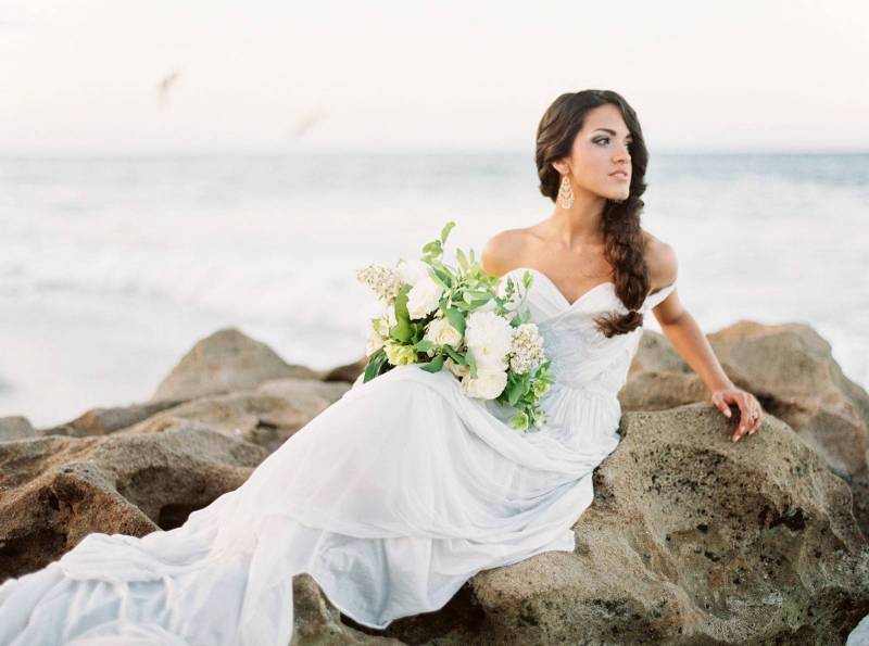 Elegant and refined Florida coast wedding inspiration