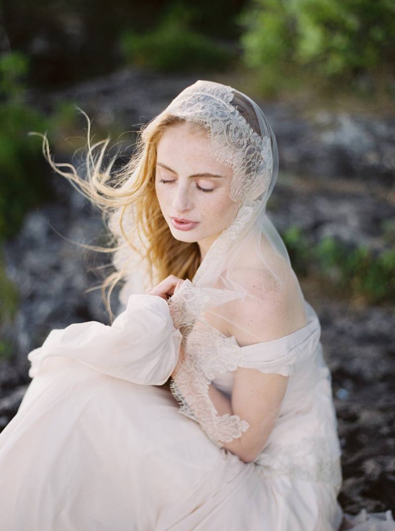 Ethereal bridal inspiration in softest blush pink