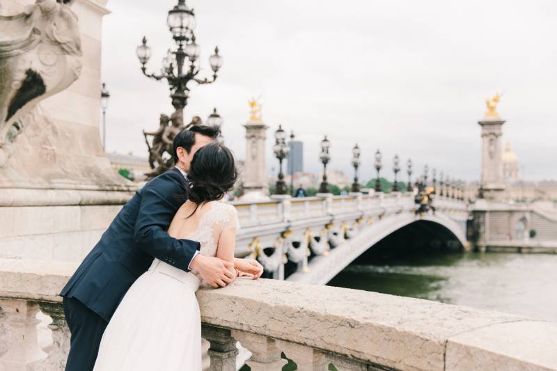 Intimate elopement taking in the most iconic spots in Paris