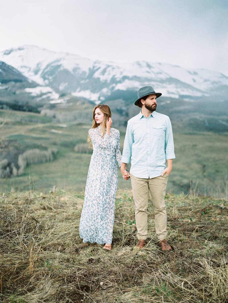 Stunning Colorado Mountain Anniversary photos