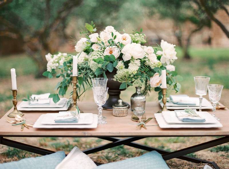 Garden Wedding Ideas at an old Spanish Church