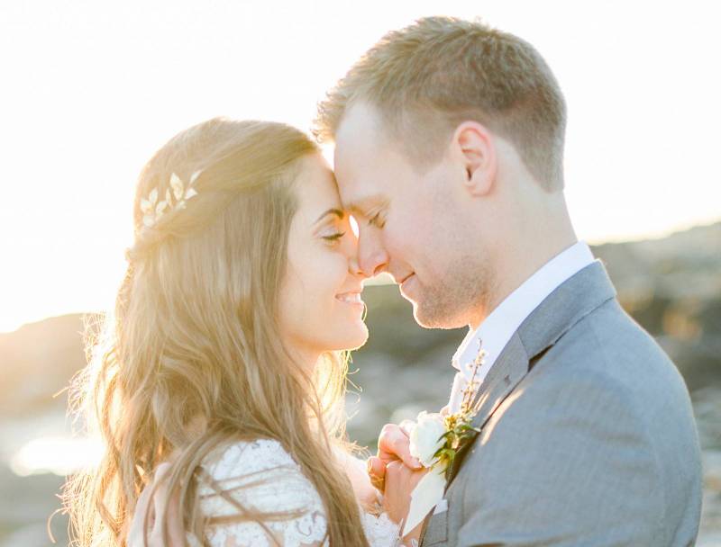 Surprise elopement on the Swedish seaside