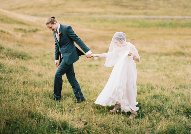 Intimate, humble & heartfelt Icelandic wedding