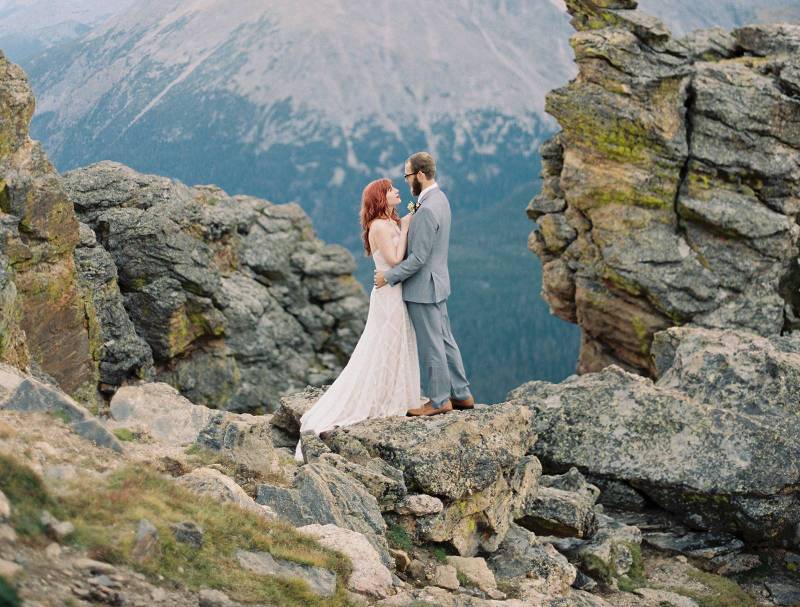 Stunning elopement in Colorado’s Rocky Mountains